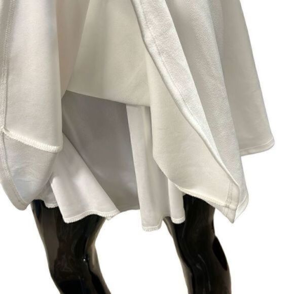 Emerald Sundae white halter top dress w/black & white rhinestones around waist s - Picture 10 of 12